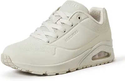 Zapatillas Skechers Uno para mujer, diseño moderno y cómodo con suela de aire, ideales para un estilo casual y deportivo.