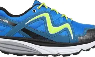 Zapatillas MBT Simba ATR para hombre, en color navy, talla 42.5, diseñadas para actividades outdoor con suela basculante y material resistente para mayor confort y estabilidad