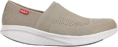 MBT NIWASI Slip ON Zapatillas de Deporte para Mujer sin Cordones. Deportivas Caminar Anatómicas y Cómodas. Calzado Fisiológico de Confort y Estabilidad con Suela Curva. Sneakers Modernas.