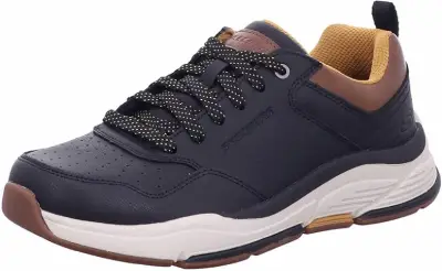 Zapatillas Skechers Benago-Treno para hombre, diseño casual con comodidad duradera y suela resistente, perfectas para uso diario.